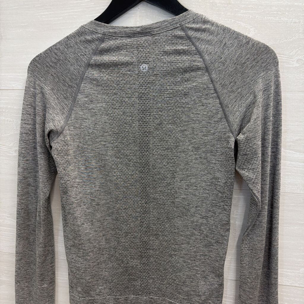 Lululemon Grey Long Sleeve Extra Small