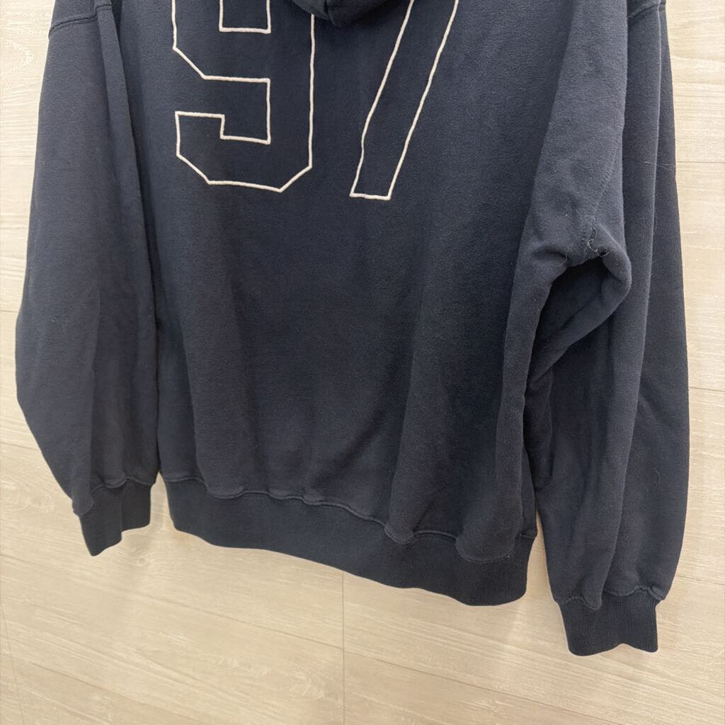 Navy New York City Hoodie Medium