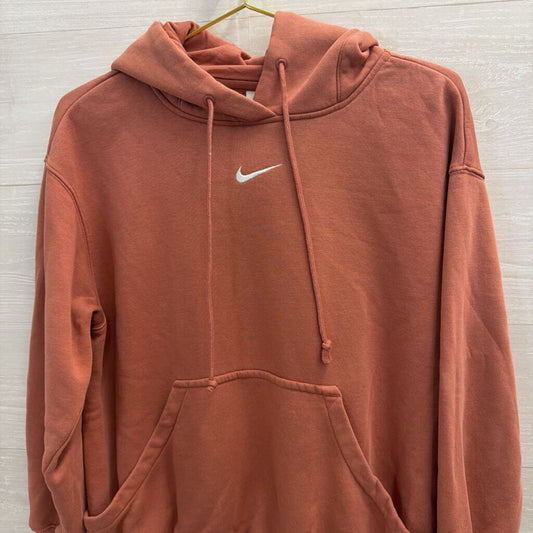 Nike Dark Peach Hoodie Pullover Extra Small