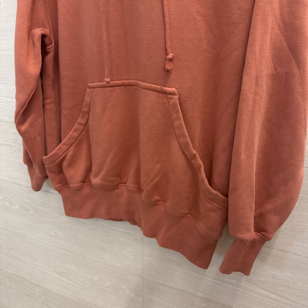 Nike Dark Peach Hoodie Pullover Extra Small