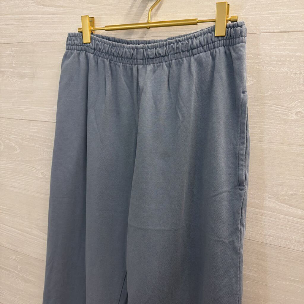 Brandy Melville Light Blue Wide Leg Pants Medium