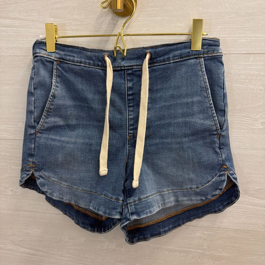 UpWest Medium Wash Denim Pull On Shorts Extra Small
