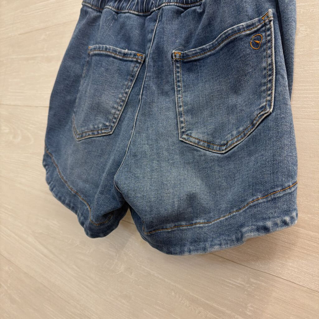 UpWest Medium Wash Denim Pull On Shorts Extra Small