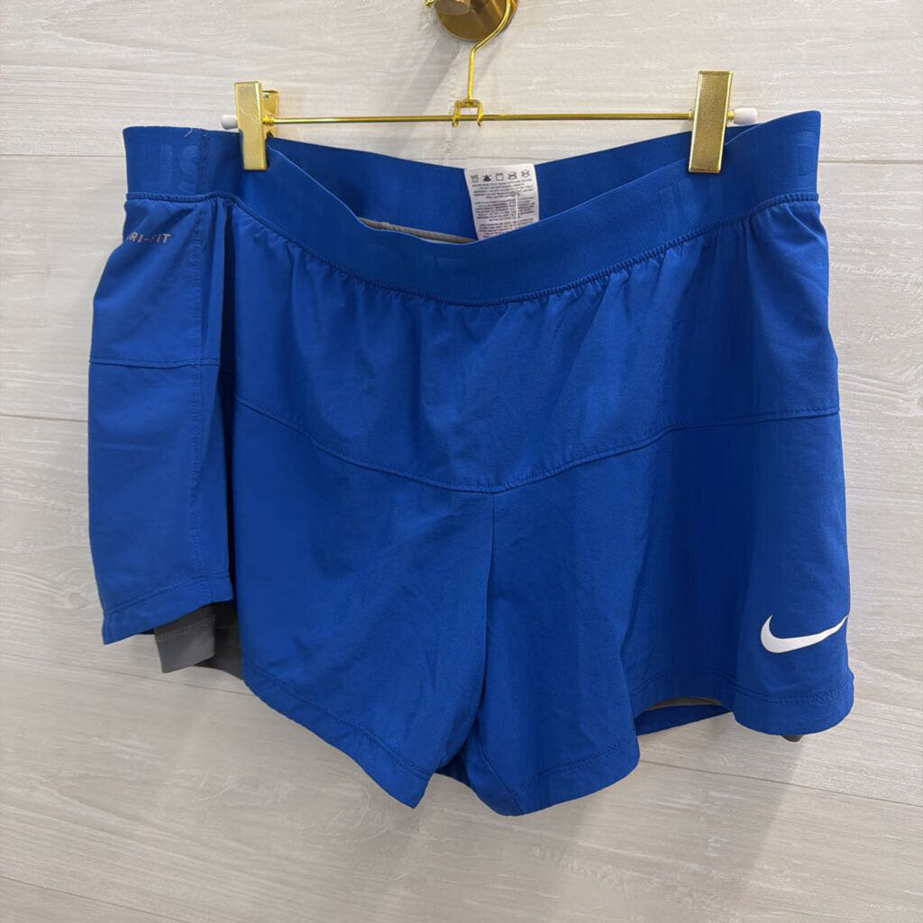 Nike Blue Athletic Shorts Extra Large