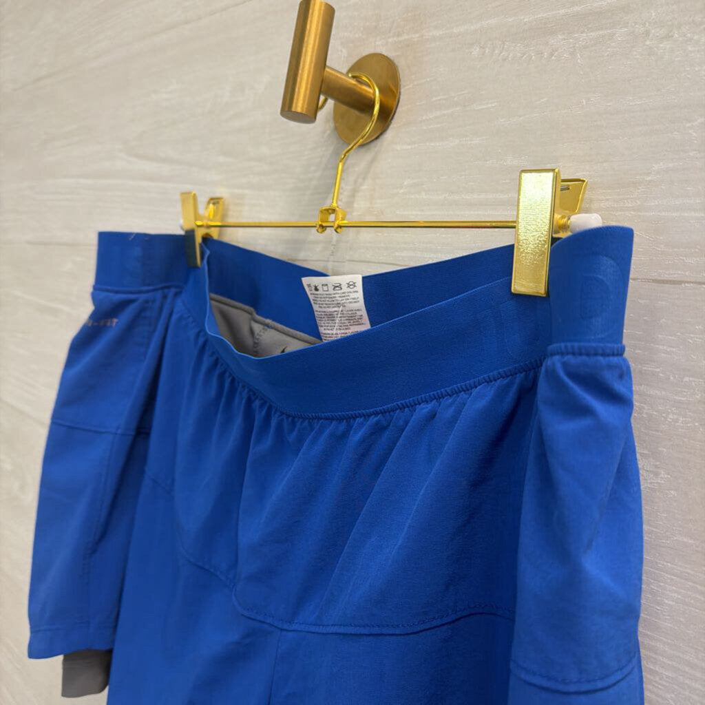 Nike Blue Athletic Shorts Extra Large