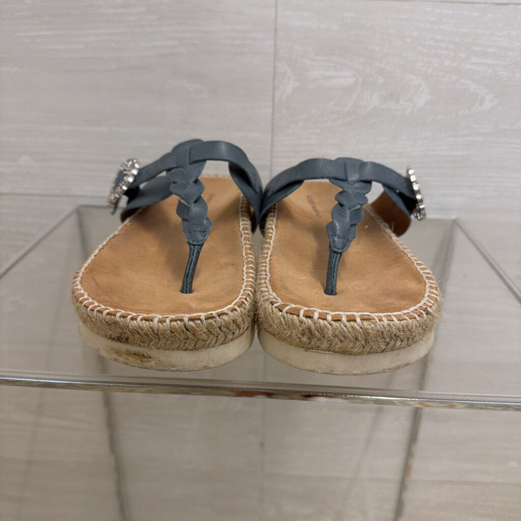 Lucky Brand Blue Libba Sandals 8