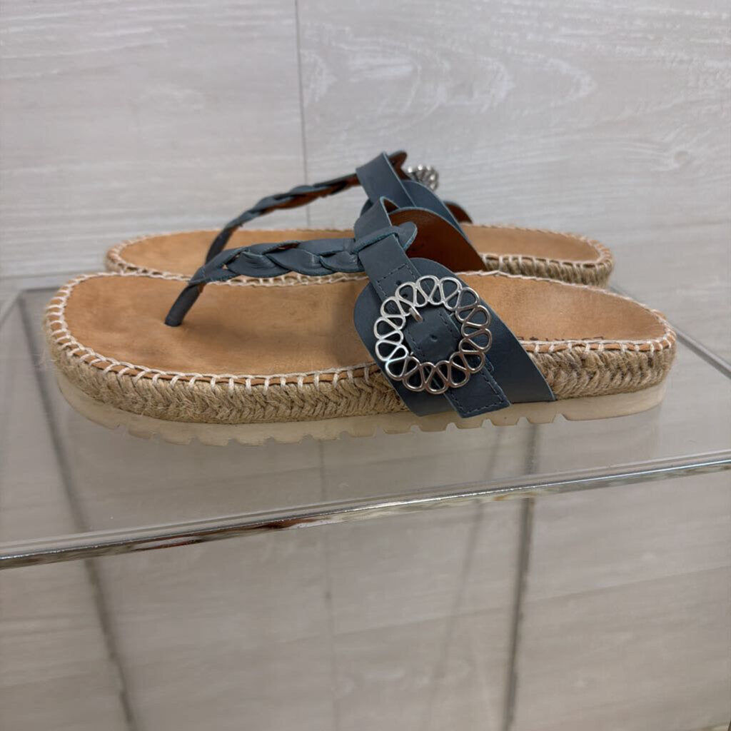 Lucky Brand Blue Libba Sandals 8