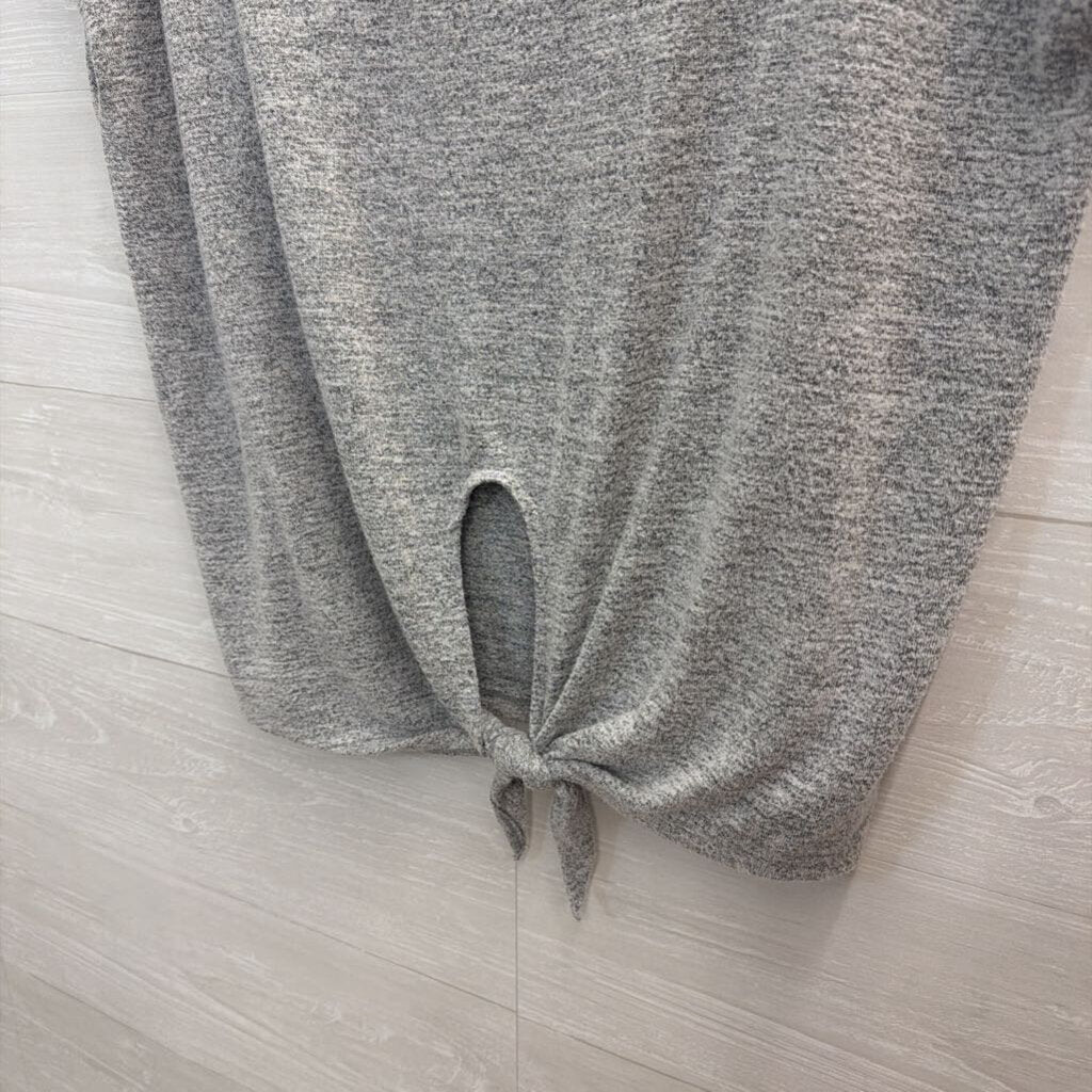 Daily Ritual Grey Short Sleeve Boxy Top Medium