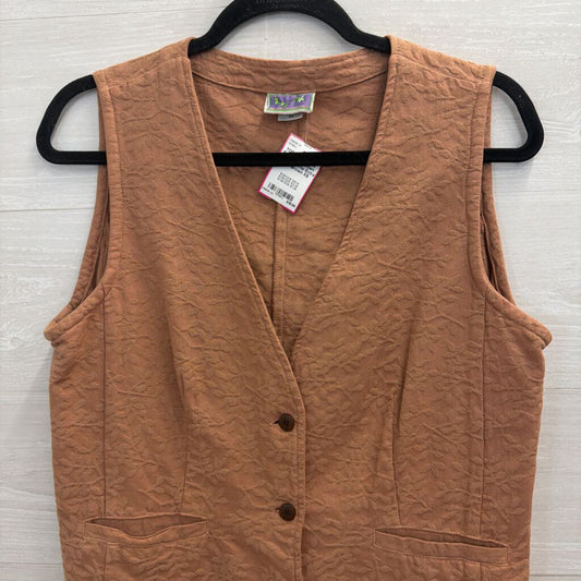 Eucalyptus Brown Print Vest Top Extra Small