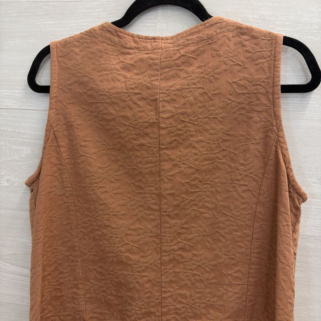 Eucalyptus Brown Print Vest Top Extra Small