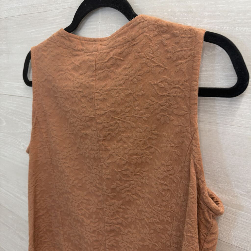 Eucalyptus Brown Print Vest Top Extra Small