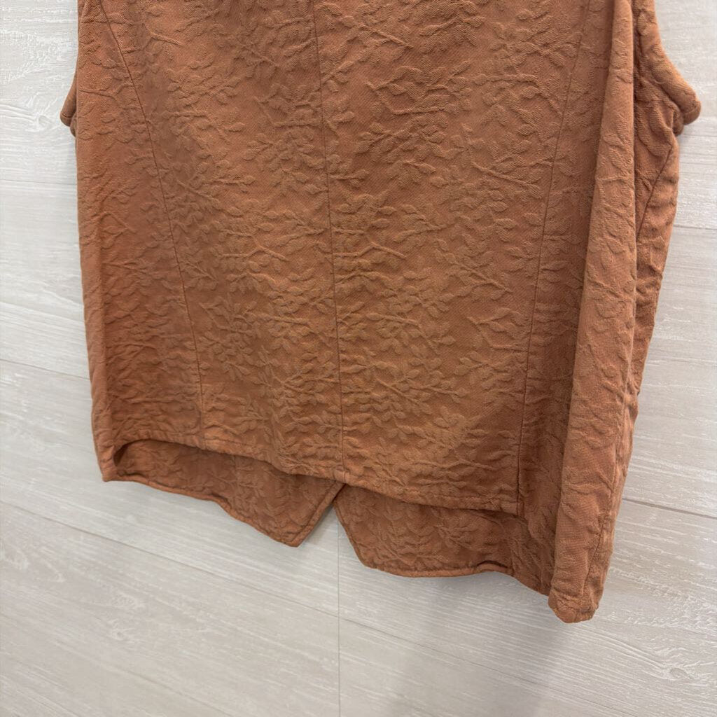 Eucalyptus Brown Print Vest Top Extra Small