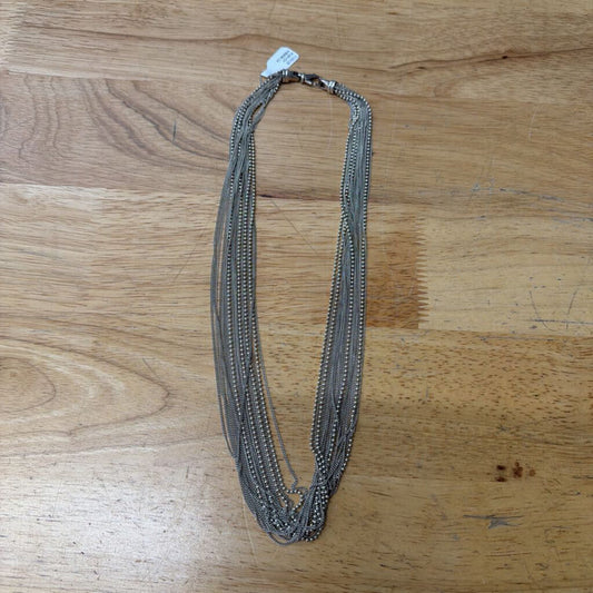 Silver Layered Necklace