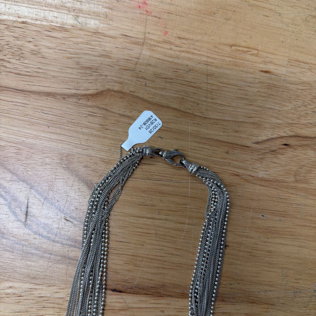 Silver Layered Necklace