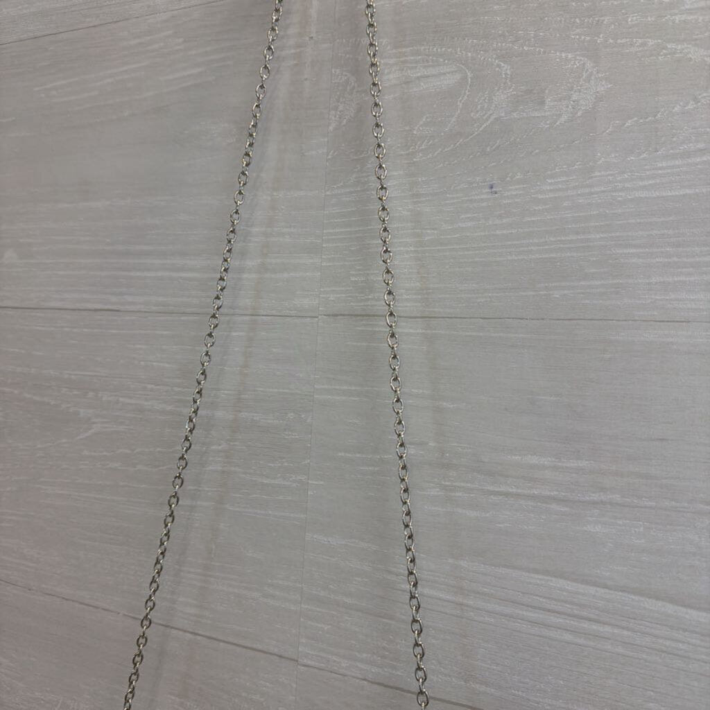 Gunne Sax Silver Mesh Clutch Purse