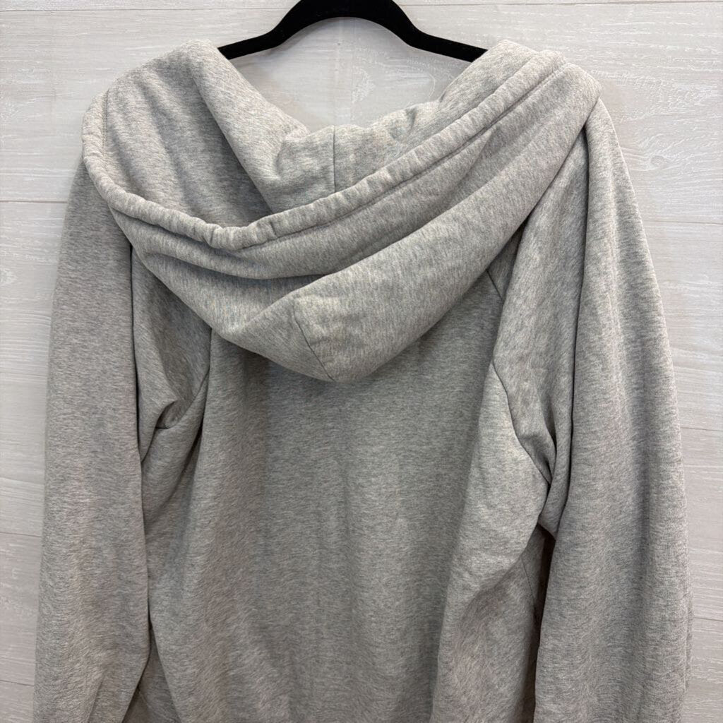 Gap Grey Zip Up Hoodie Extra Large
