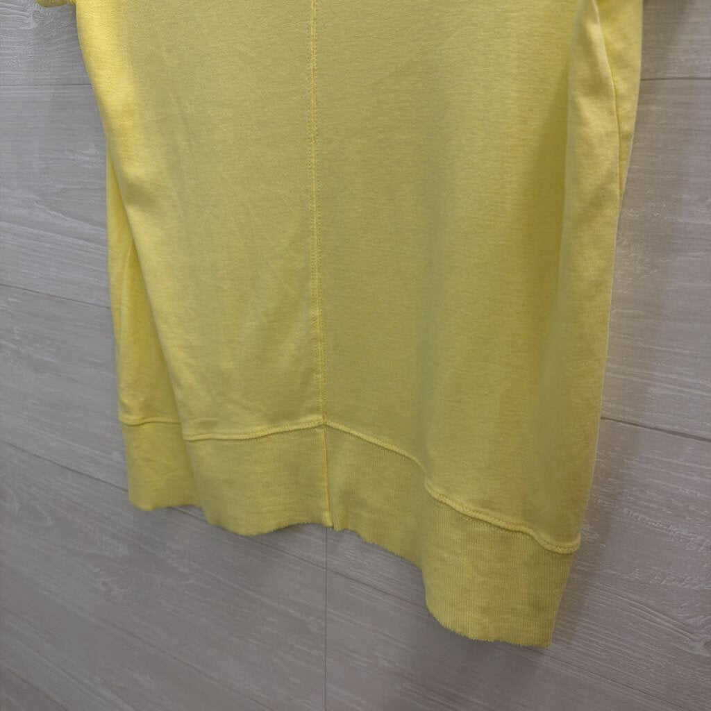 Lilla P Yellow Short Sleeve Top Extra Small