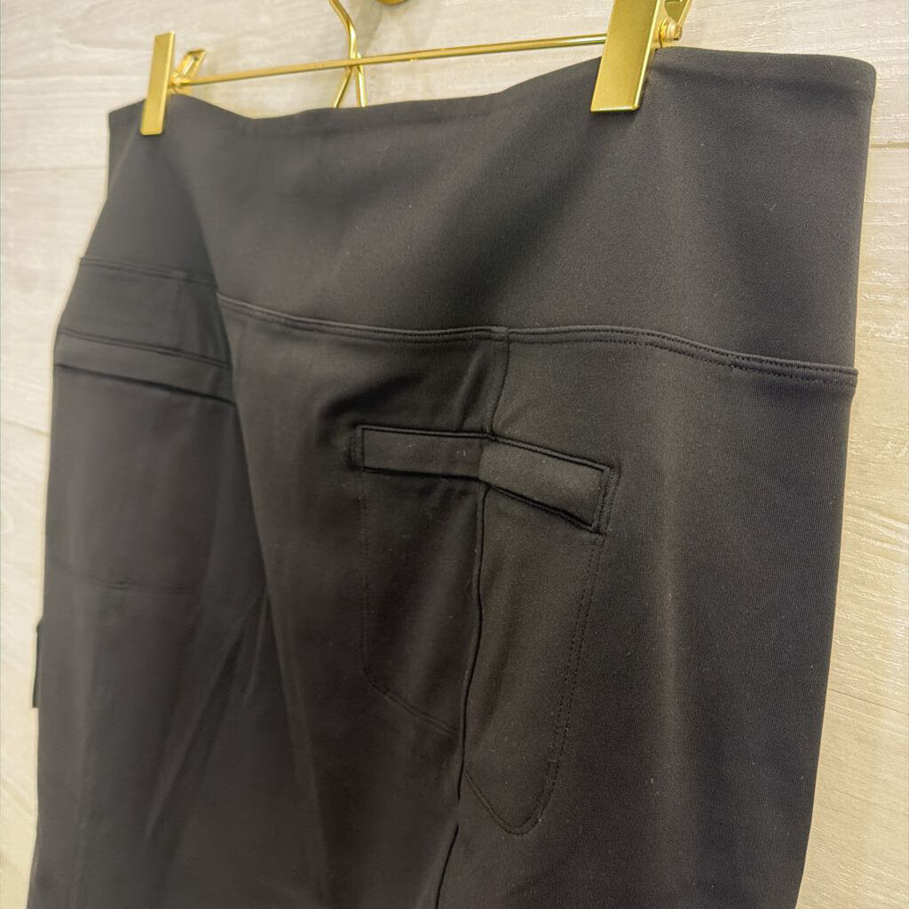 Athleta Black Side Pocket Skirt Large