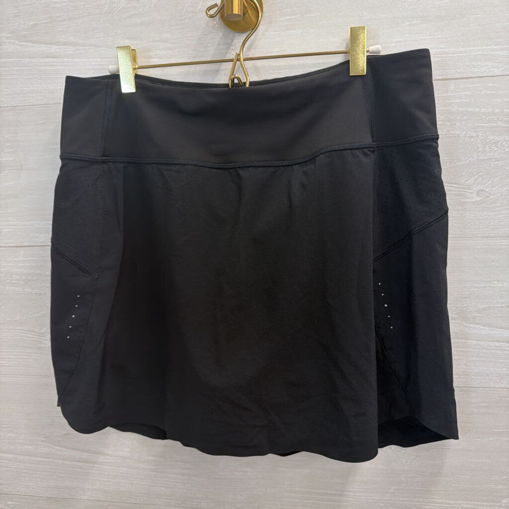 Athleta Black Skort Large