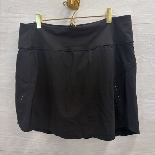 Athleta Black Skort Large