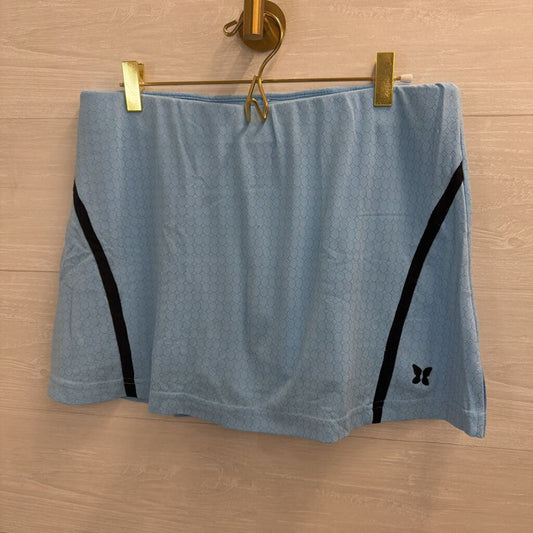 Lilly's Blue Print Athletic Skort Large