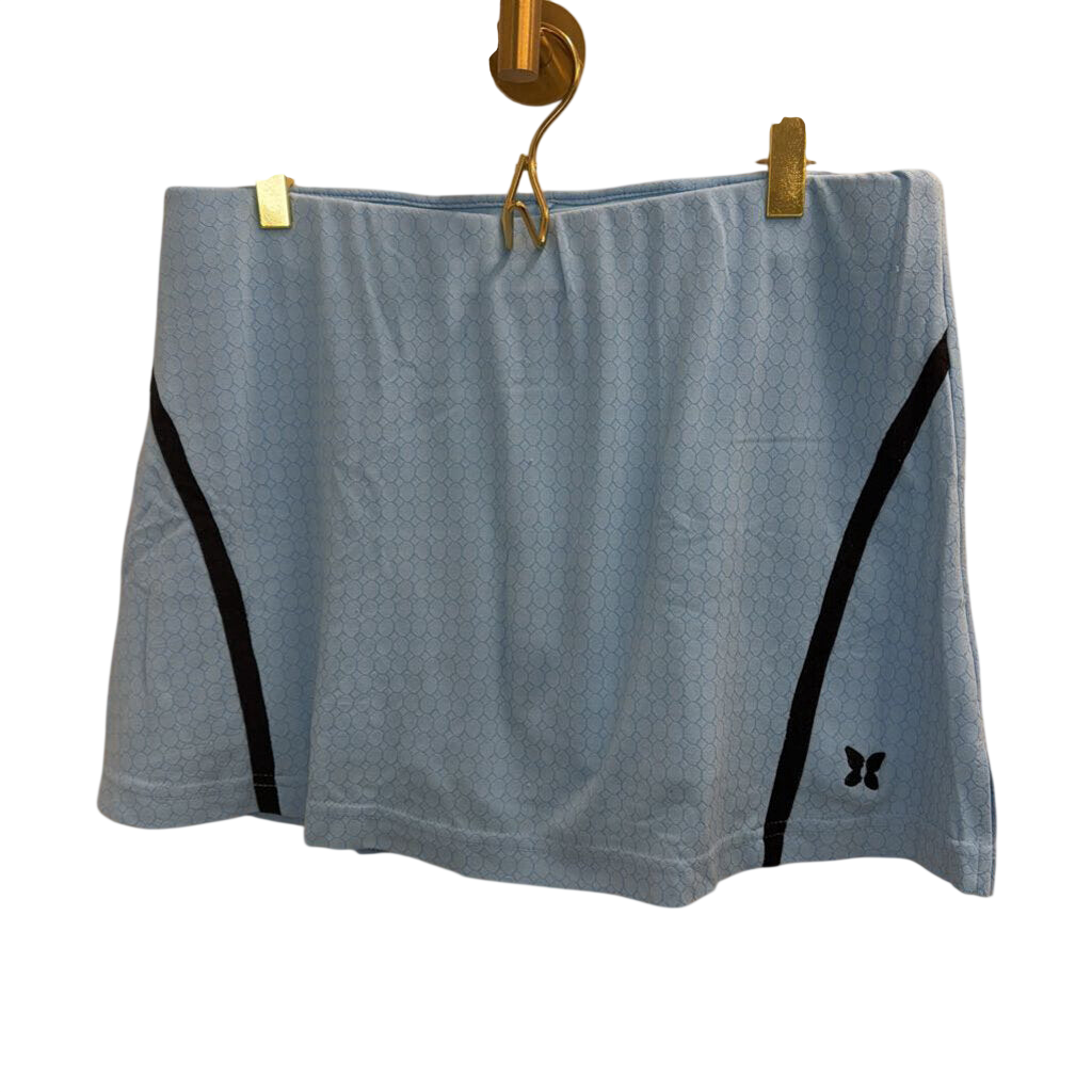 Lilly's Blue Print Athletic Skort Large