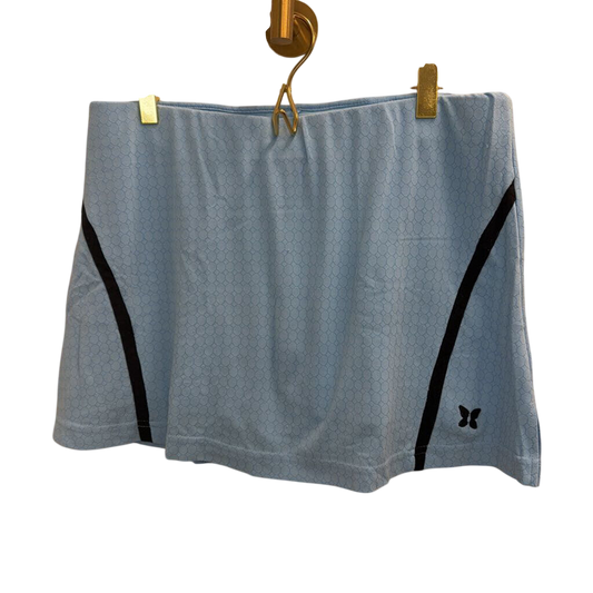 Lilly's Blue Print Athletic Skort Large