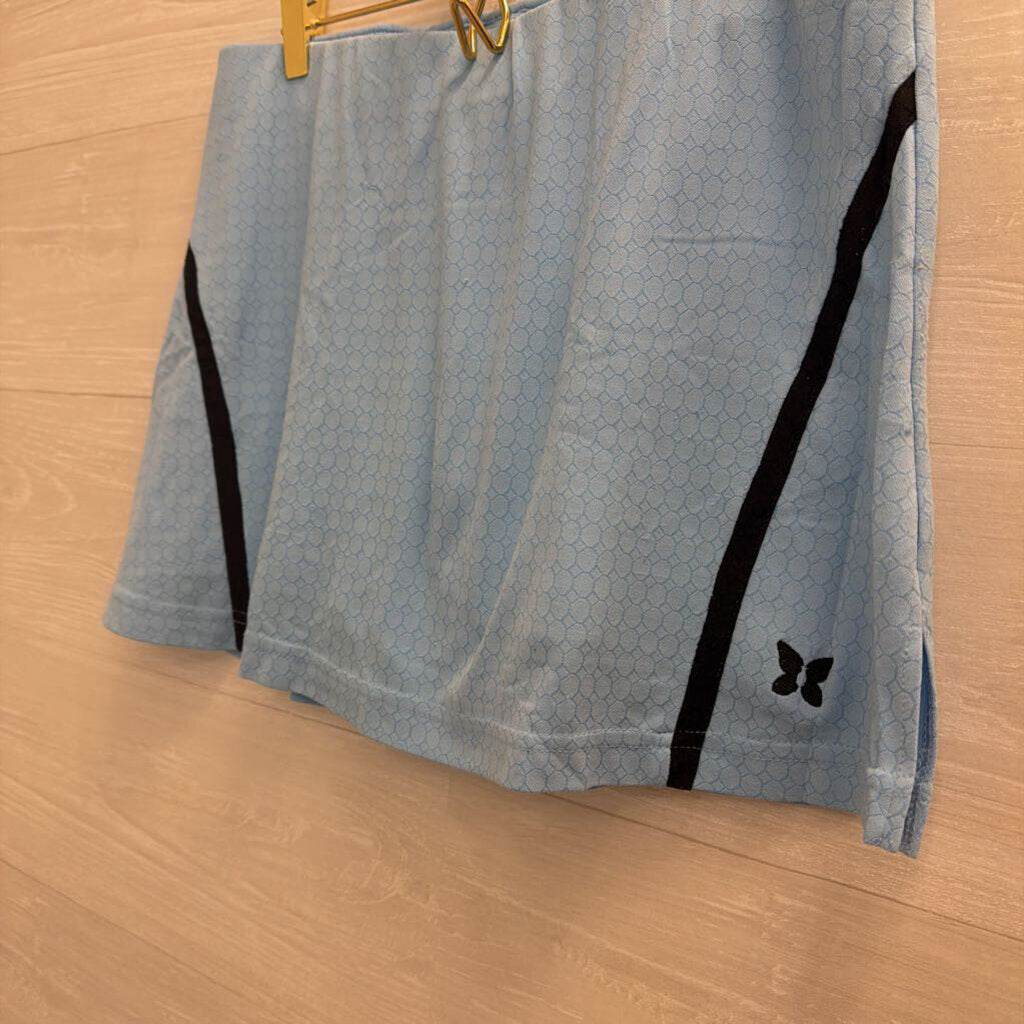 Lilly's Blue Print Athletic Skort Large