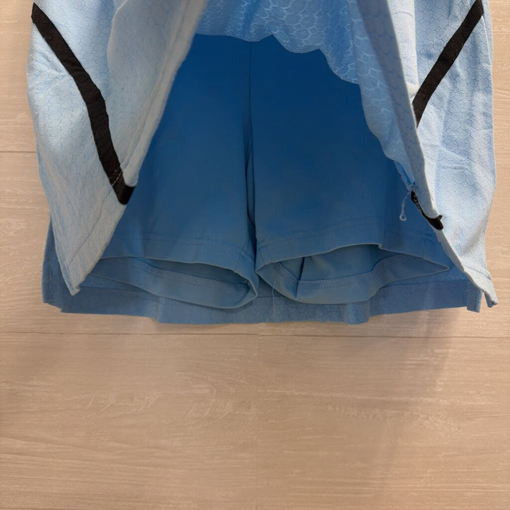 Lilly's Blue Print Athletic Skort Large