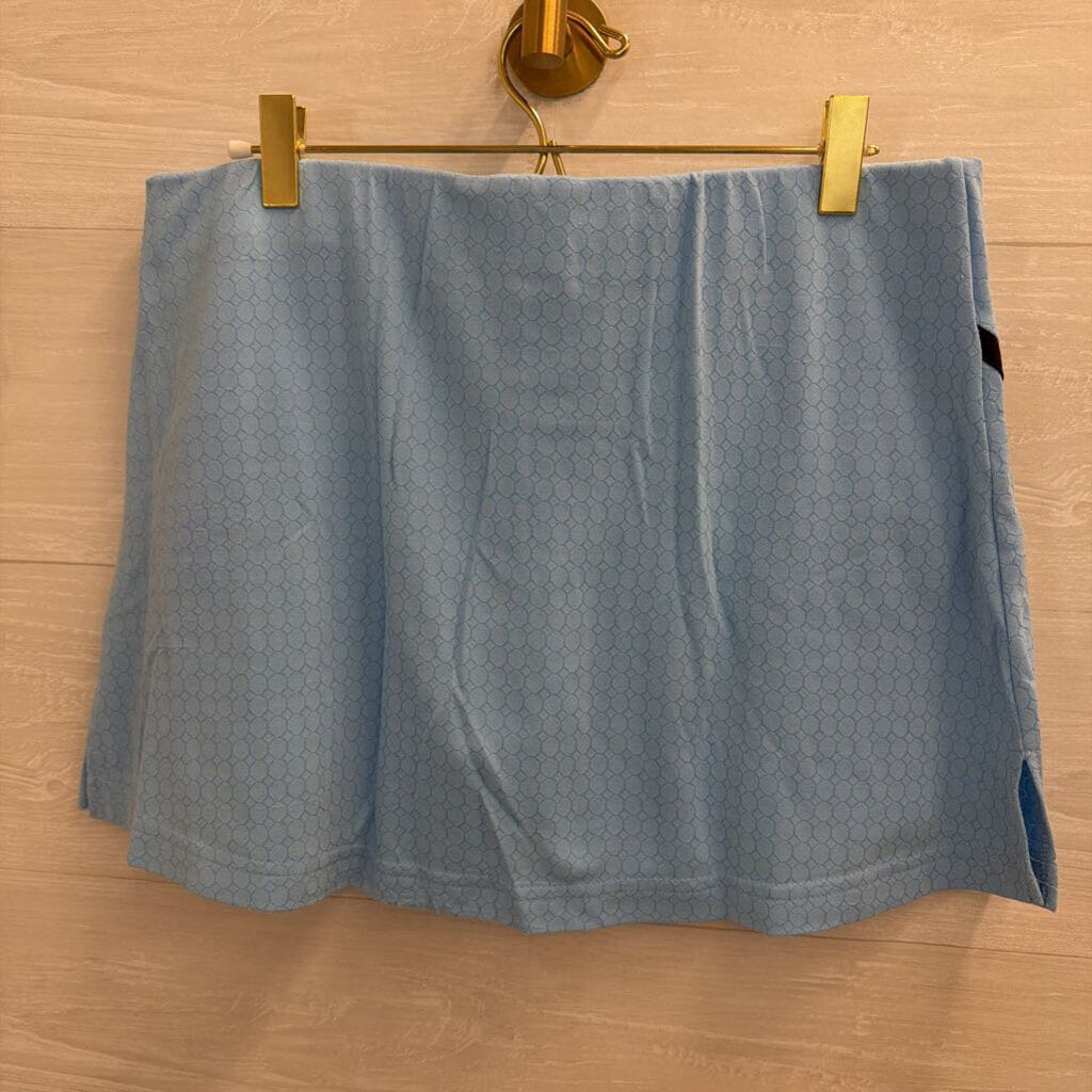 Lilly's Blue Print Athletic Skort Large