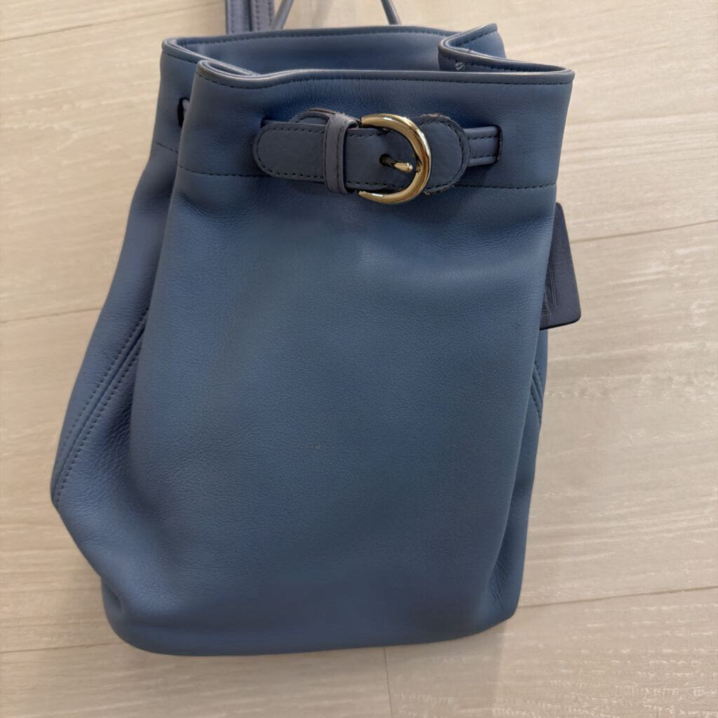 Coach Blue Leather Soho Cornelia Sling Backpack