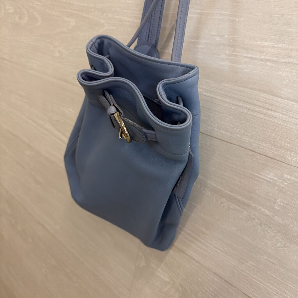 Coach Blue Leather Soho Cornelia Sling Backpack
