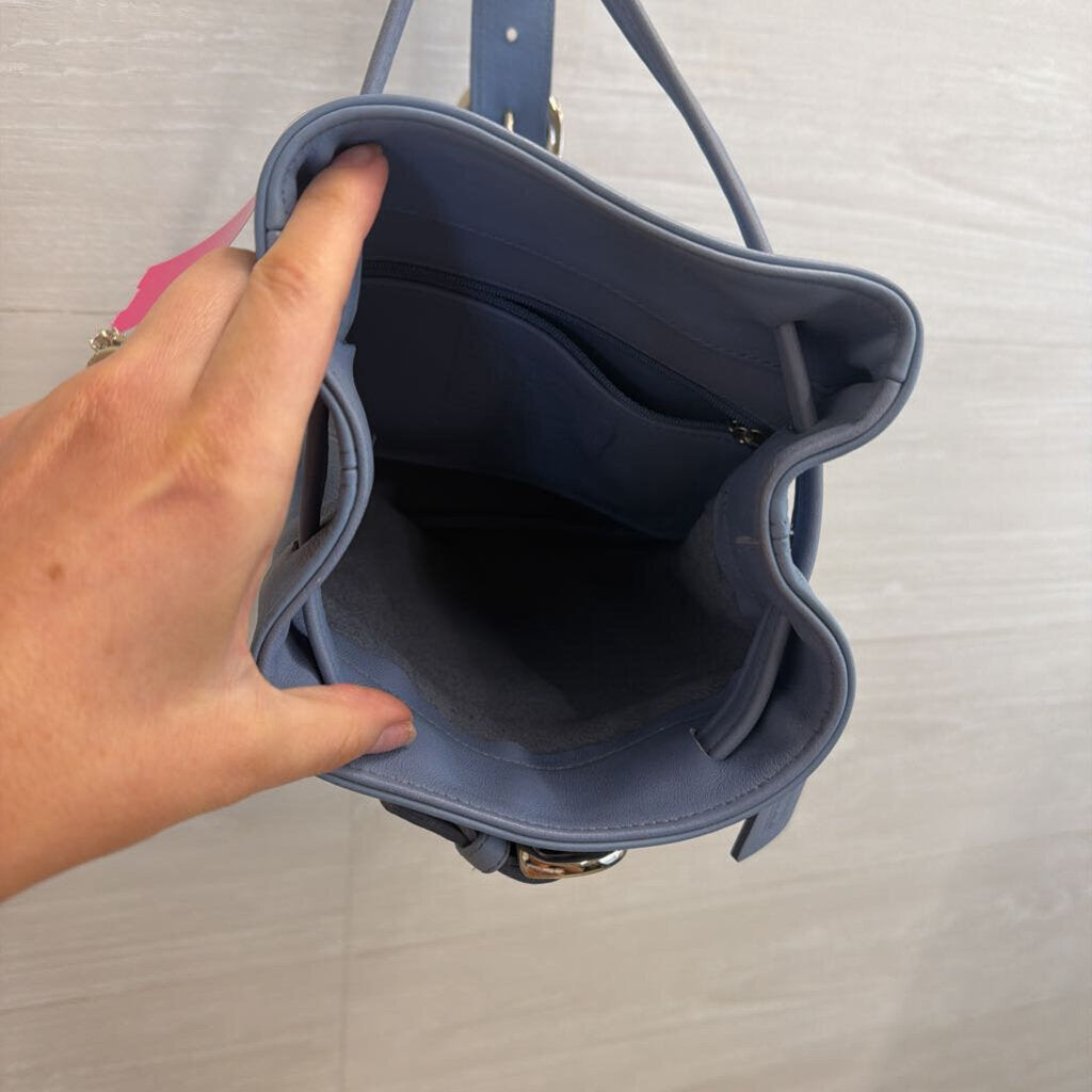 Coach Blue Leather Soho Cornelia Sling Backpack