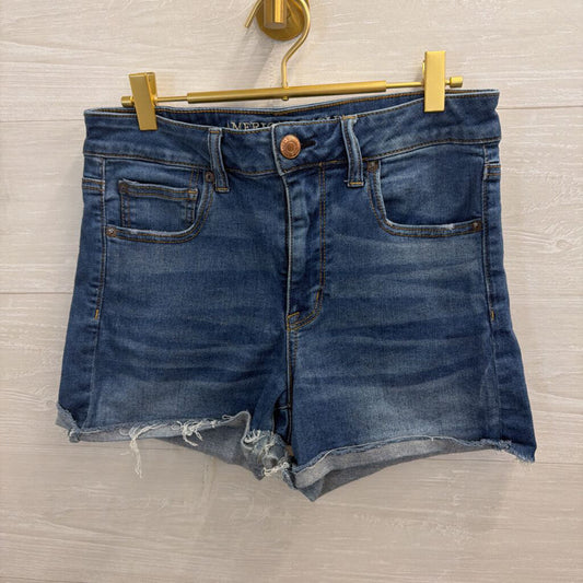 American Eagle Dark Wash Denim Shorts 12
