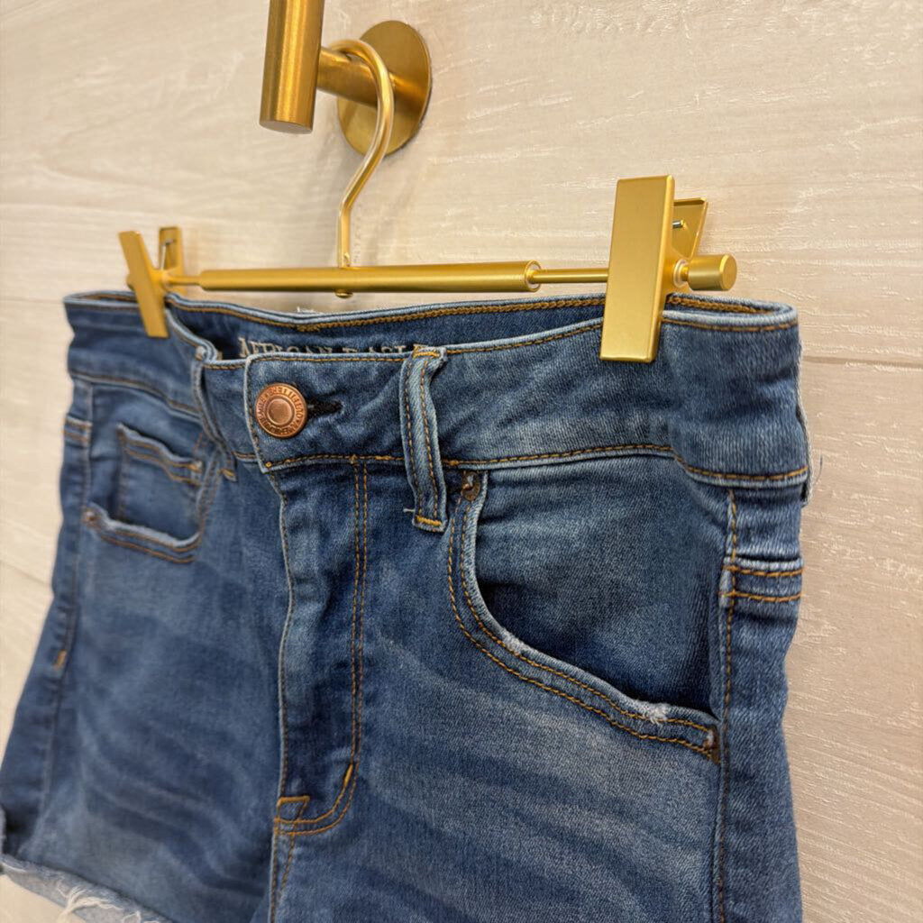 American Eagle Dark Wash Denim Shorts 12