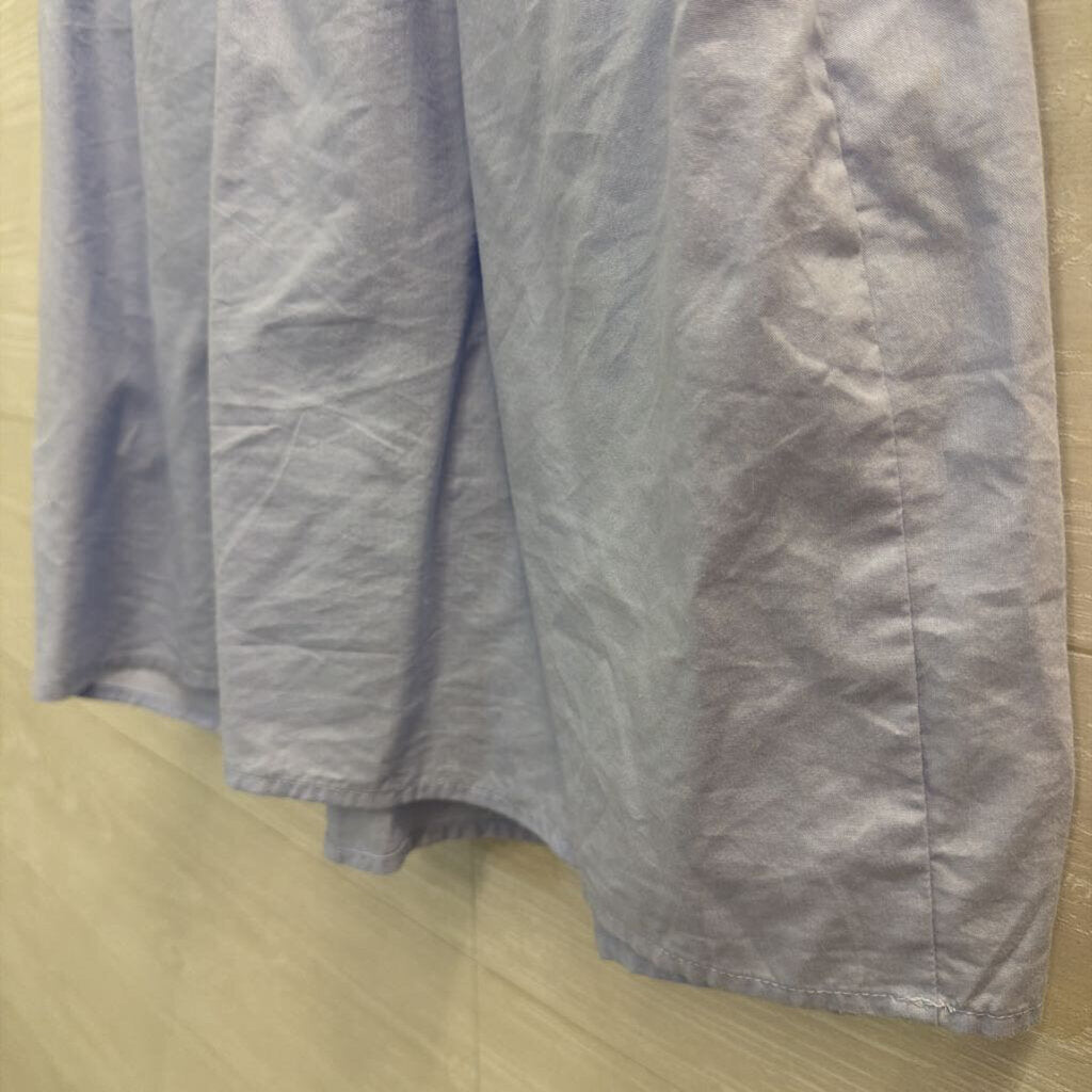 Vineyard Vines Blue Short Sleeve Tassel Detail Top Small