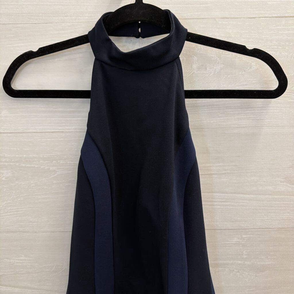 TOBI Navy Halter Neck Dress Small