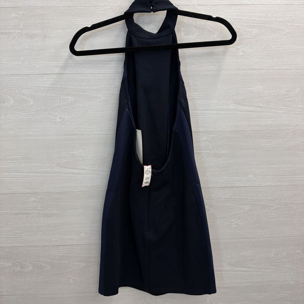 TOBI Navy Halter Neck Dress Small