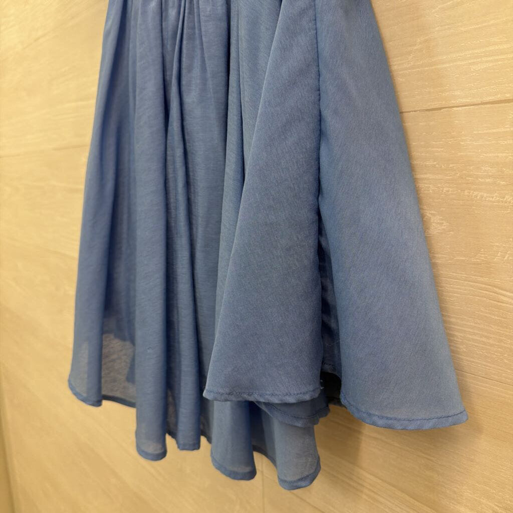 Princess Polly Blue Short Puff Sleeve Dress 4