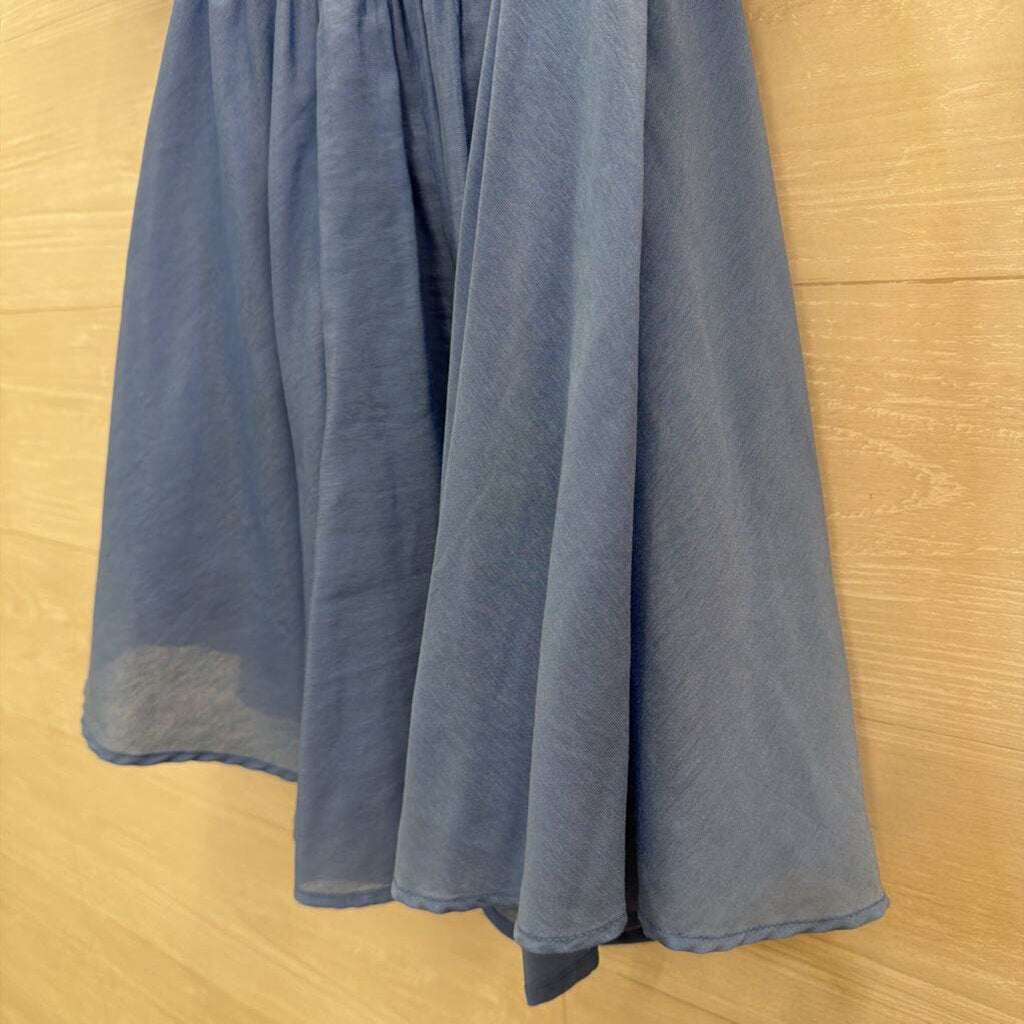 Princess Polly Blue Short Puff Sleeve Dress 4