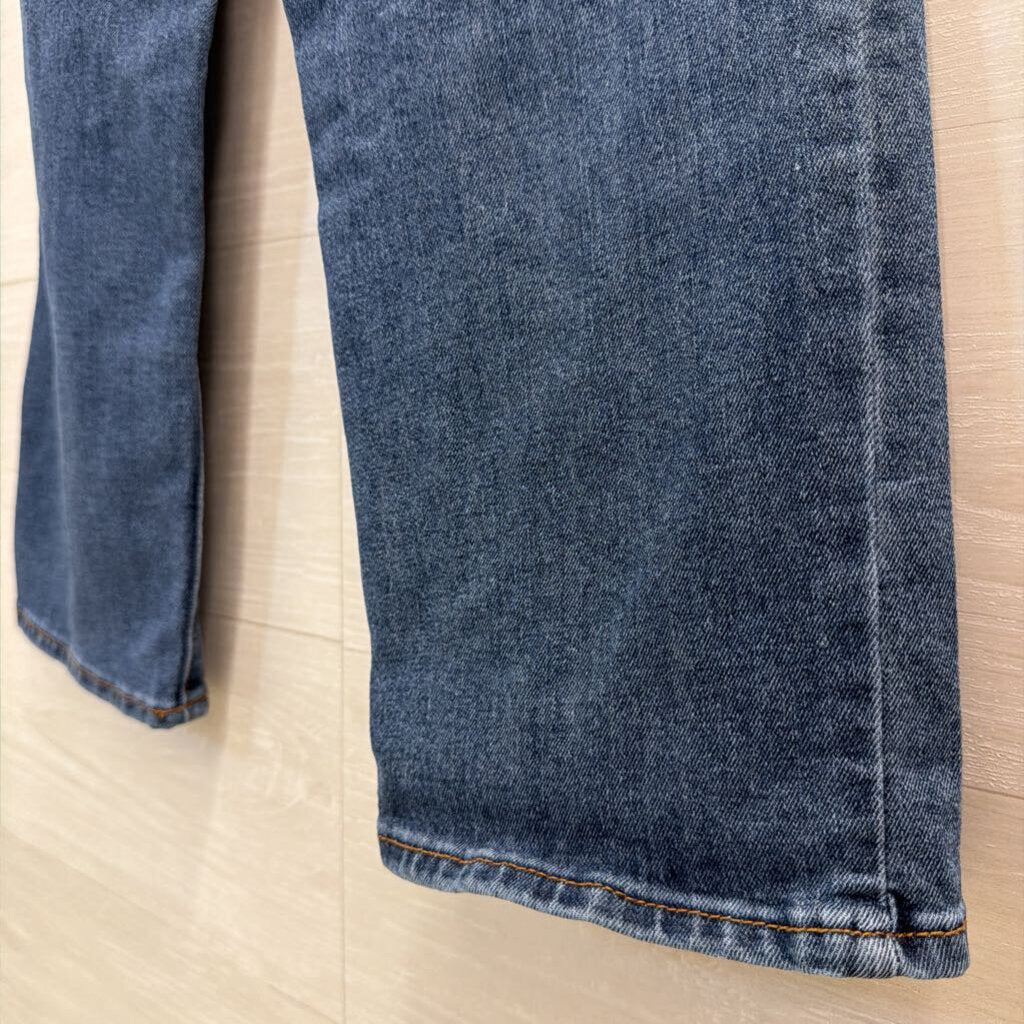 Blue Revival Dark Wash Wide Leg Jeans 27
