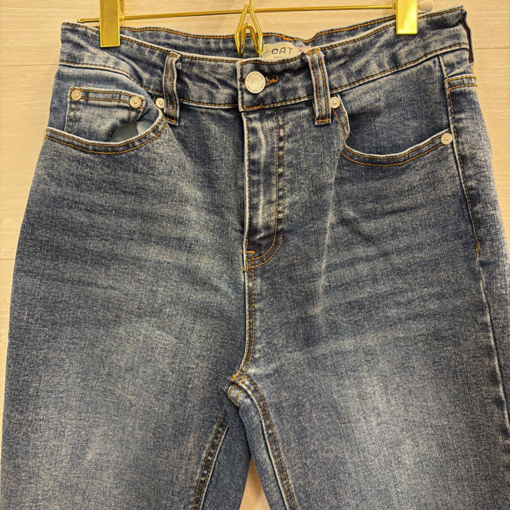 OAT New York Dark Wash Straight Leg Jeans 26