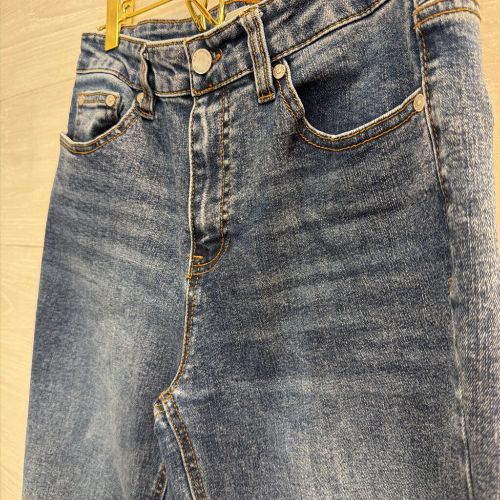 OAT New York Dark Wash Straight Leg Jeans 26