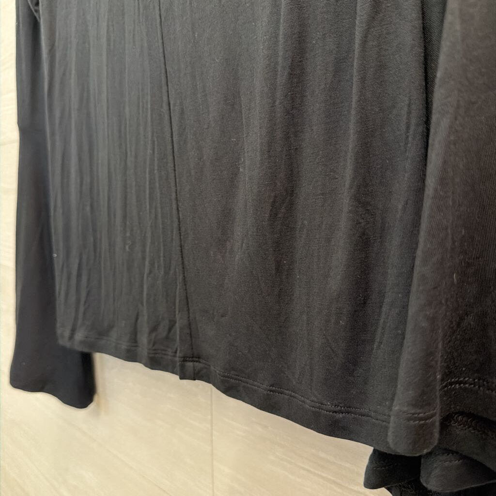 Venus Black Long Sleeve Top Large