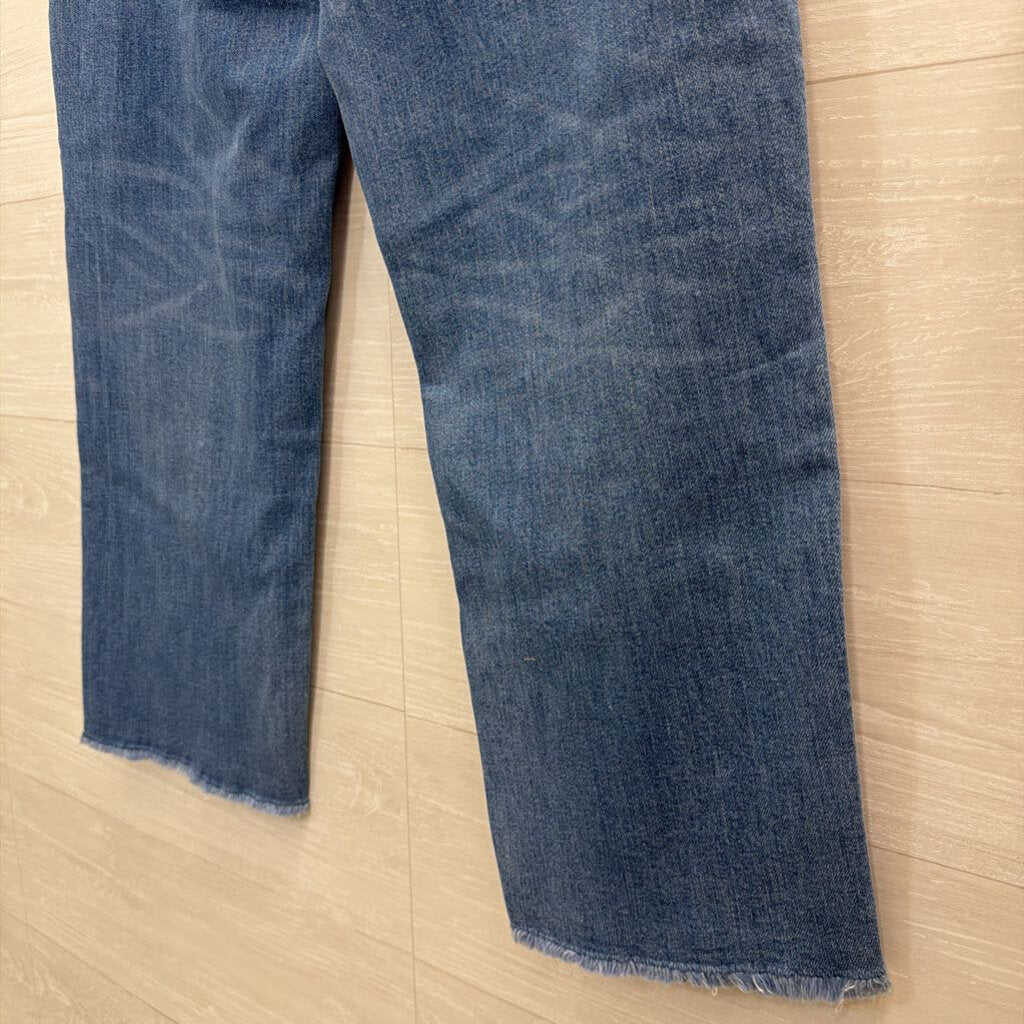 Flying Monkey Light Wash Mid Rise Straight Jeans 31