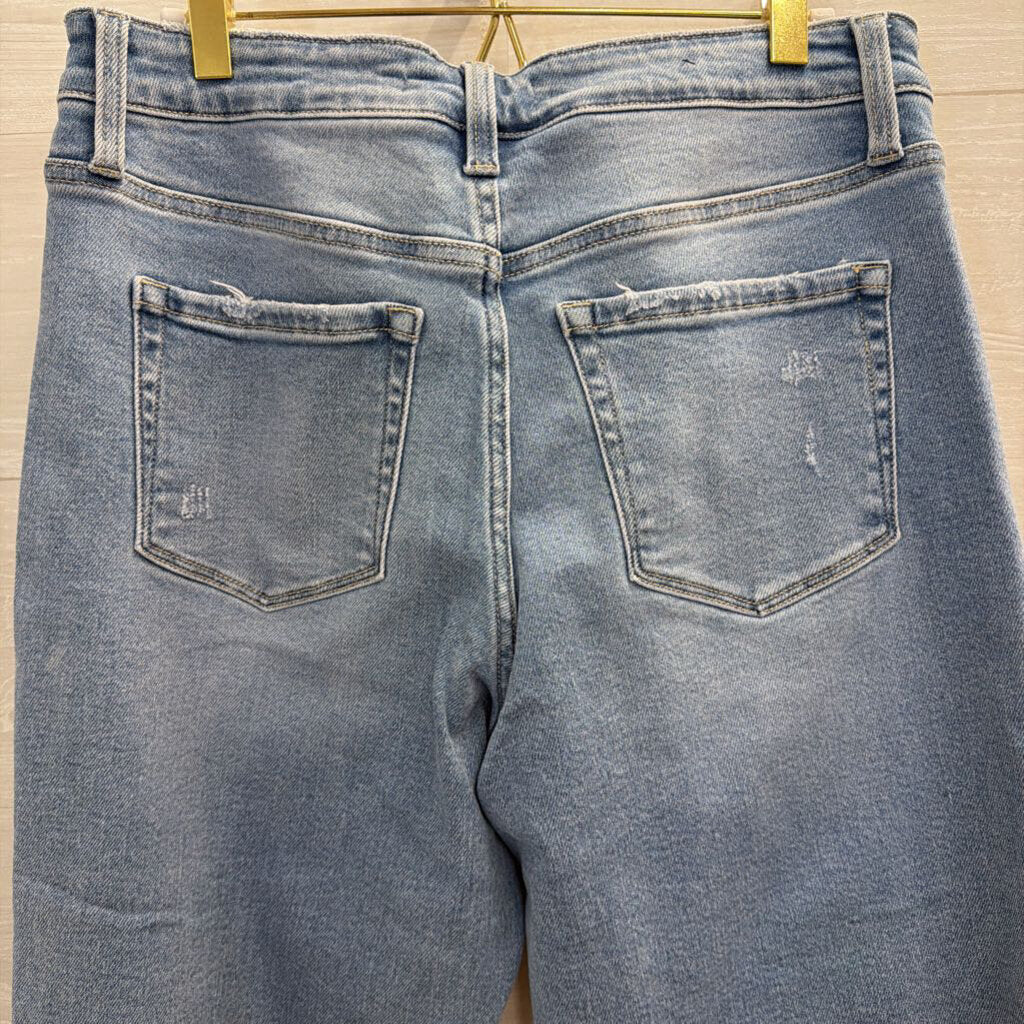 Flying Monkey Light Wash Wide Leg Jeans 30
