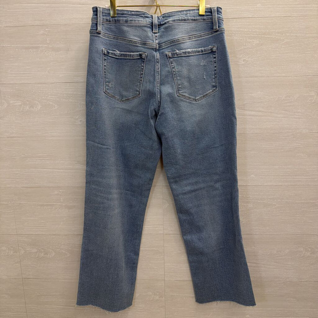 Flying Monkey Light Wash Wide Leg Jeans 30