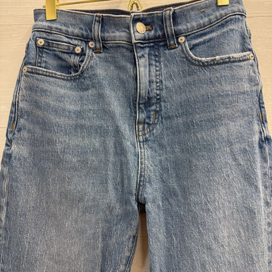 Madewell Light Wash 90s Straight Jeans 26
