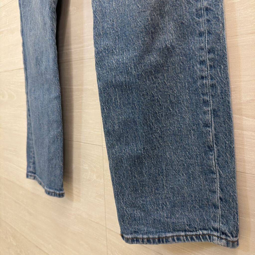 Madewell Light Wash 90s Straight Jeans 26