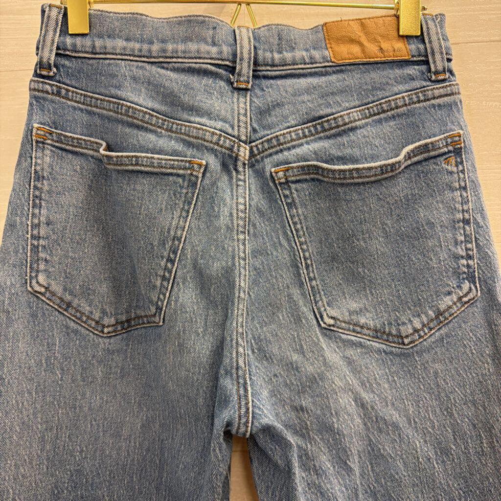 Madewell Light Wash 90s Straight Jeans 26